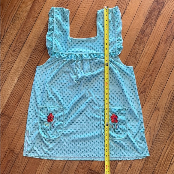 Traditional Mexican Kitchen Apron Cooking Cleaning Smock Delantal w embroidery - Picture 6 of 9